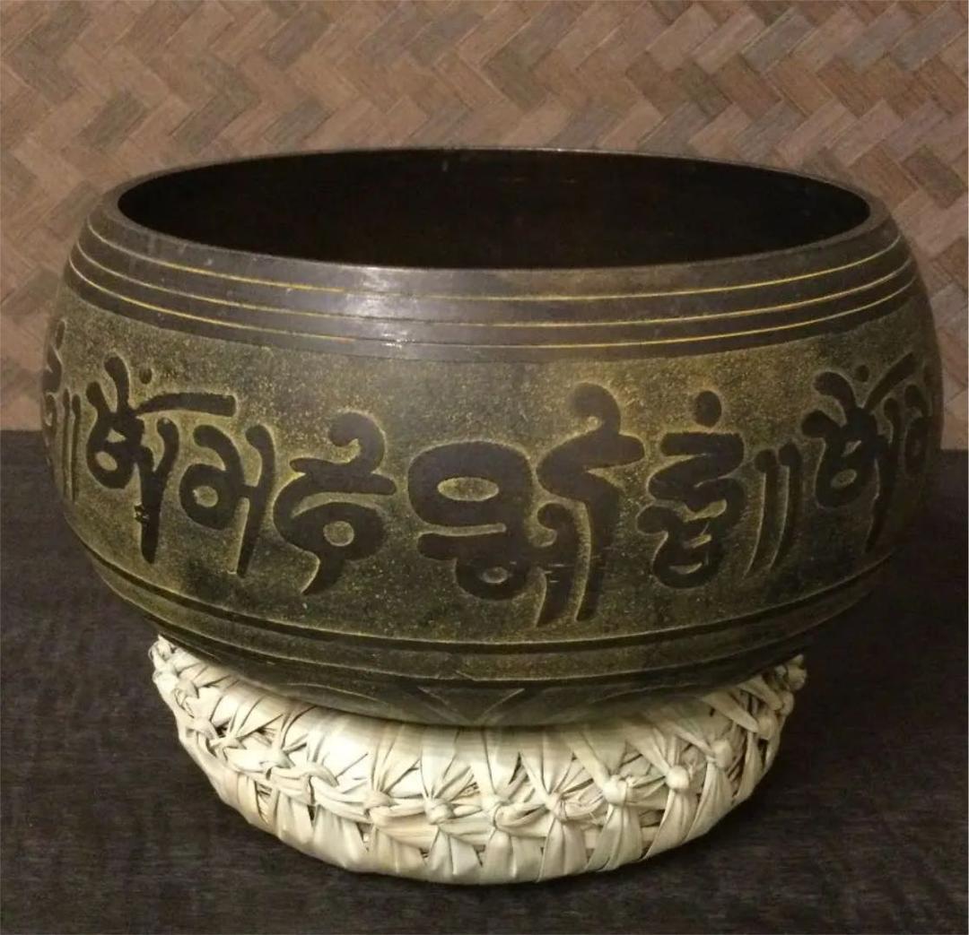 チベット産 シンギングボウル ネガティブマインド ブラックマジック