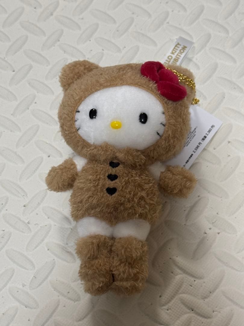 ハローキティ展限定 ぬいぐるみマスコット2体セット 雪うさぎ＆くま