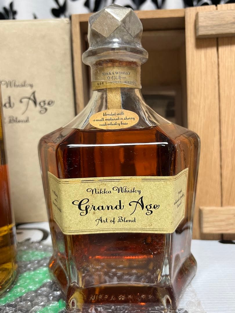 古酒☆ニッカ ウイスキー グランド エイジ 660ml 45%カナダニアンホスト