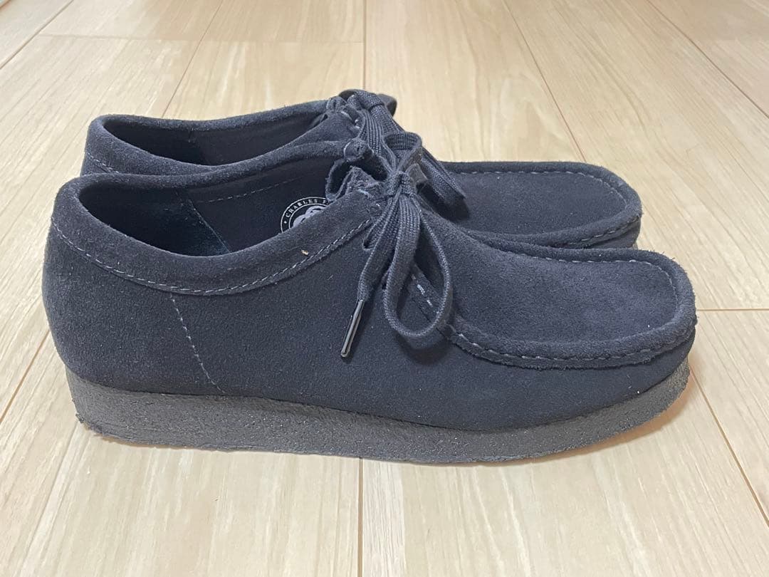 CLARKS ORIGINALS 黒 モカシン