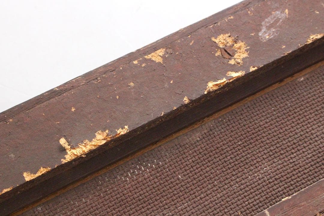 No4847 額装　宮坂昌夫　「釧路河口初冬」　油彩画　SM号　風景画　送料無料