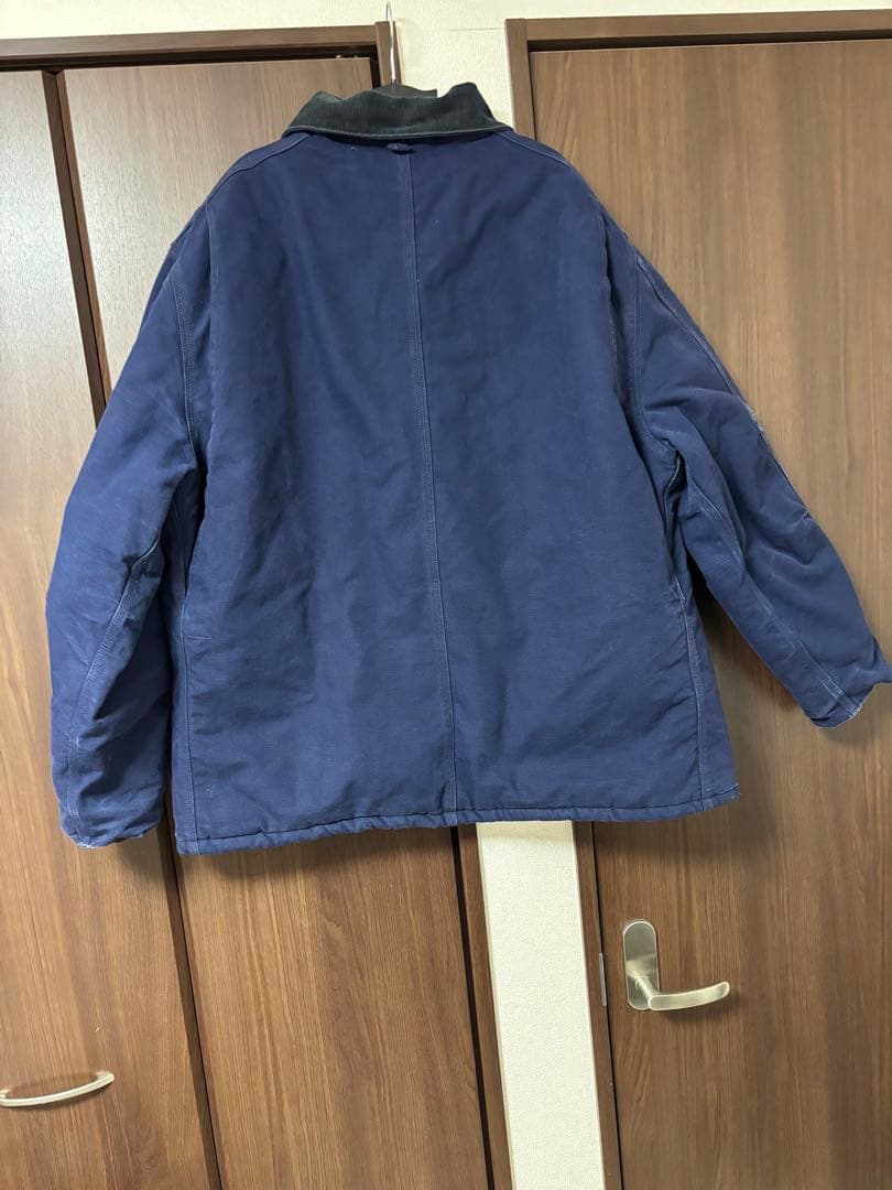 Carhartt カーハート トラディショナルコートダックジャケットネイビー中綿