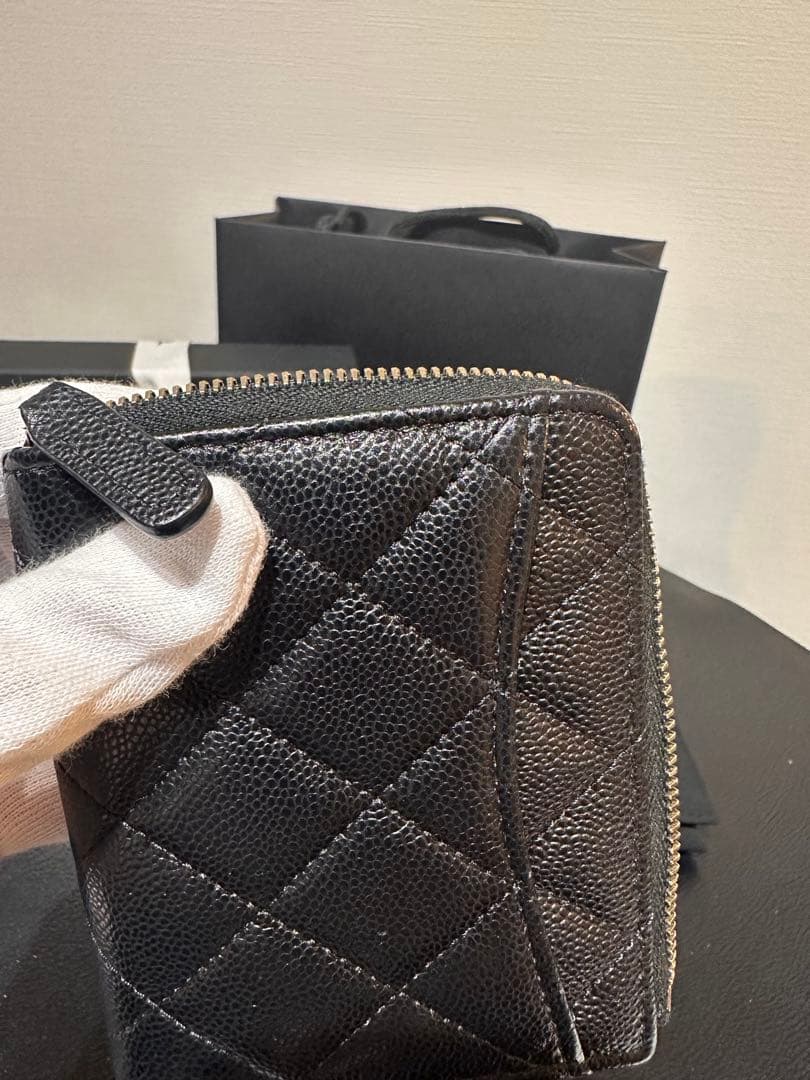 CHANEL L字コンパクト財布