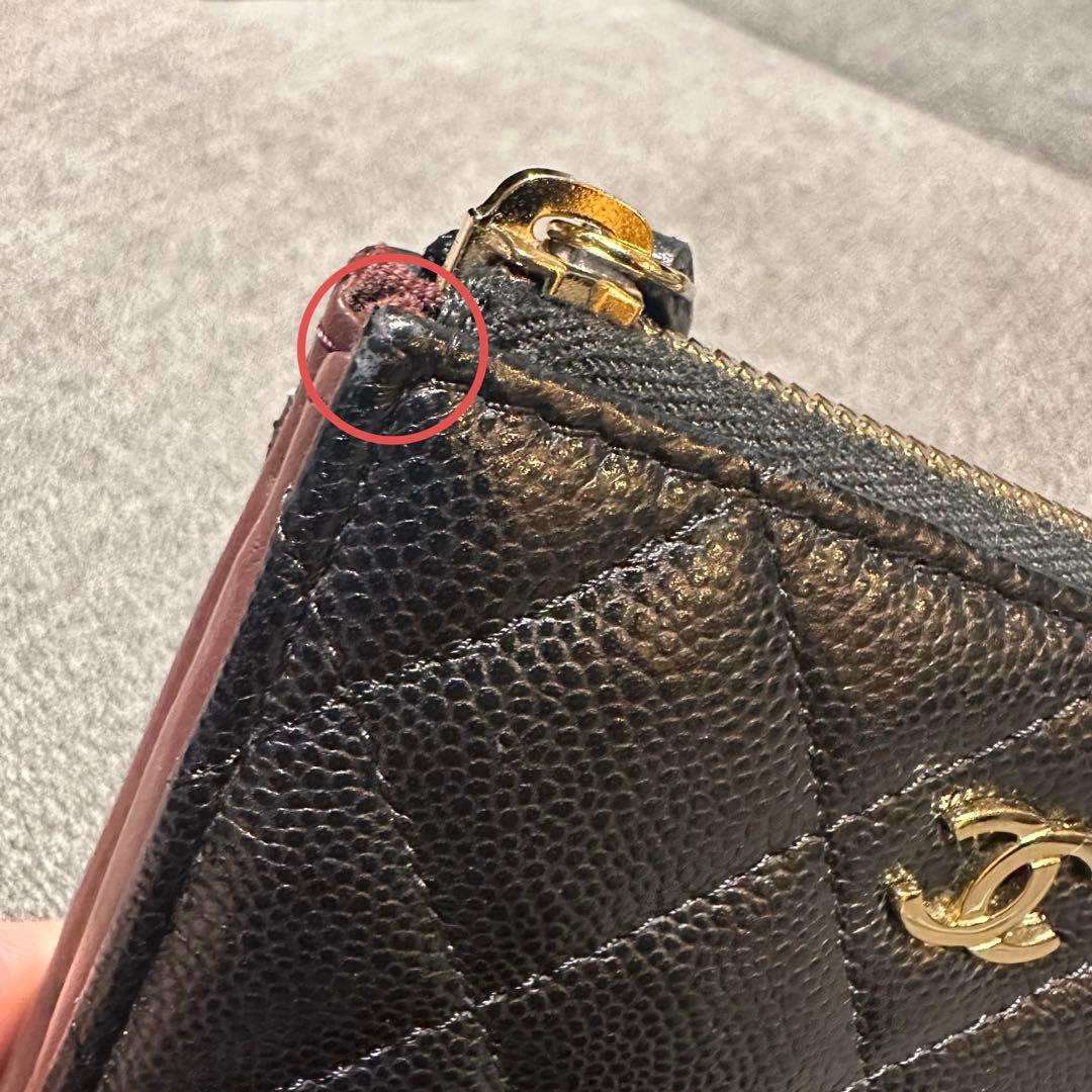CHANEL L字コンパクト財布