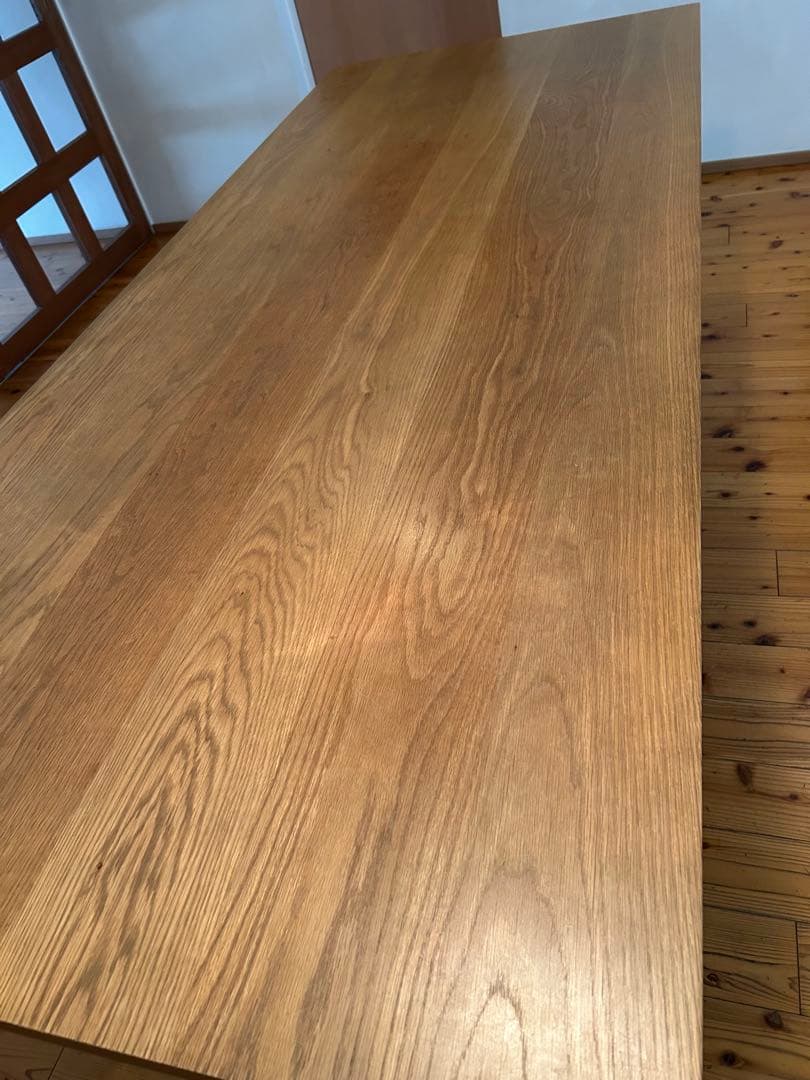 無印良品 MUJI ダイニングテーブル 220 オーク無垢材