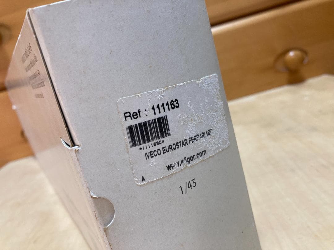 全長約40cmフェラーリ F1 トランスポーター 1/43 エリゴール（白箱）