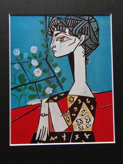 パブロ・ピカソ、Portrait of J. R. with Roses