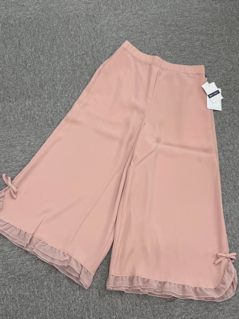 エムズグレイシー　新品・未使用ワイドパンツ M'S GRACY - エムズグレイシー シアーワイドパンツの通販 by 画像転用