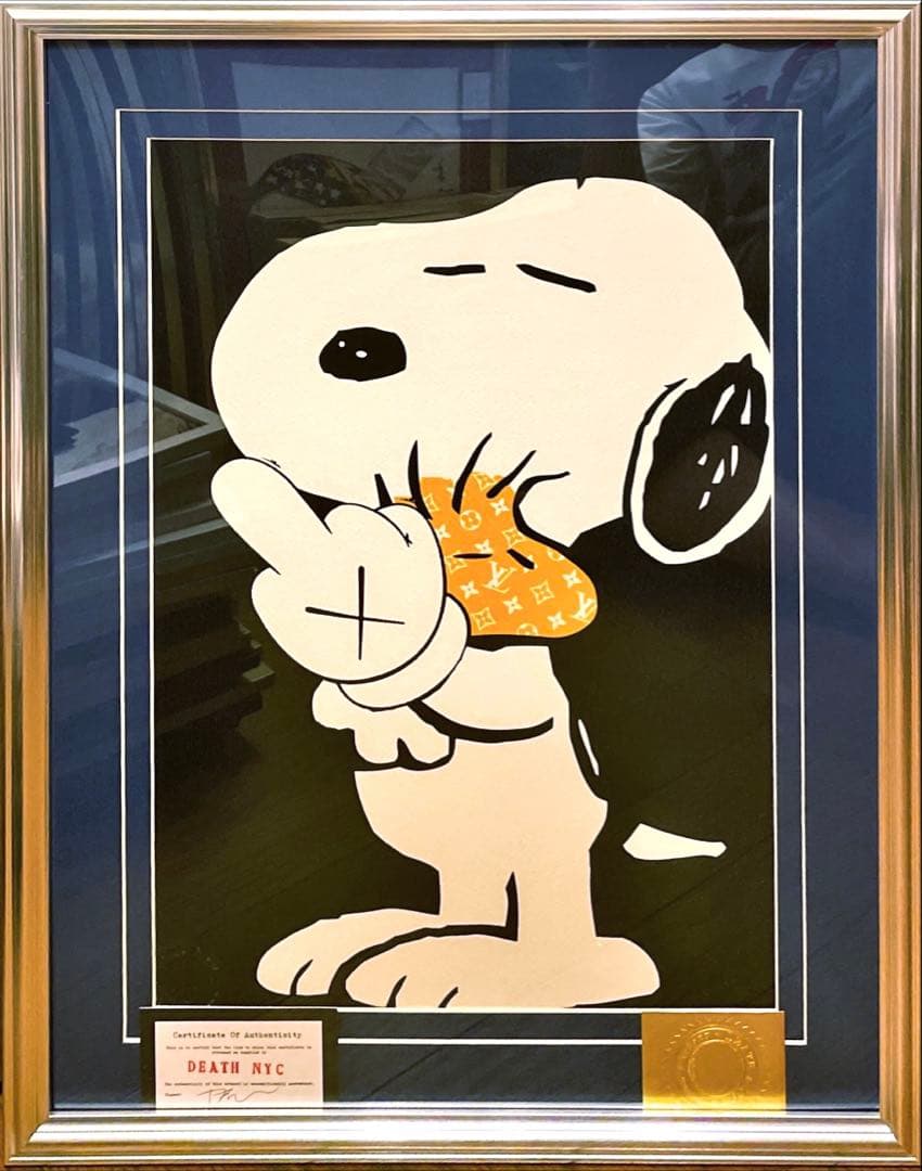 額込 世界限定100枚DEATH NYC アートポスター 現代アート 25 額込 世界限定100枚DEATH NYC アートポスター 現代アート 25 額込 世界