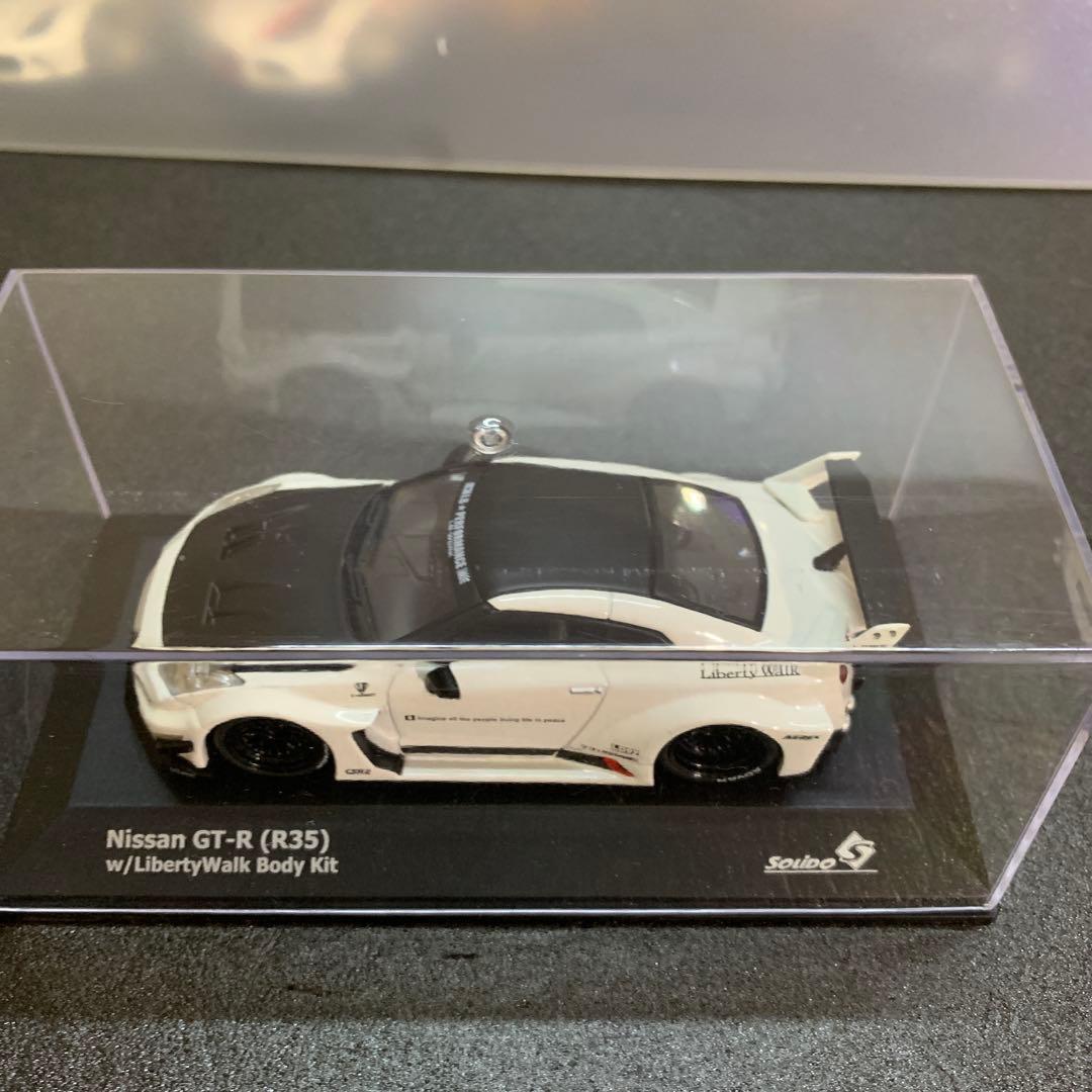 773 ソリド リバティウォーク R35 GTR 1/43ダイキャスト ミニカー