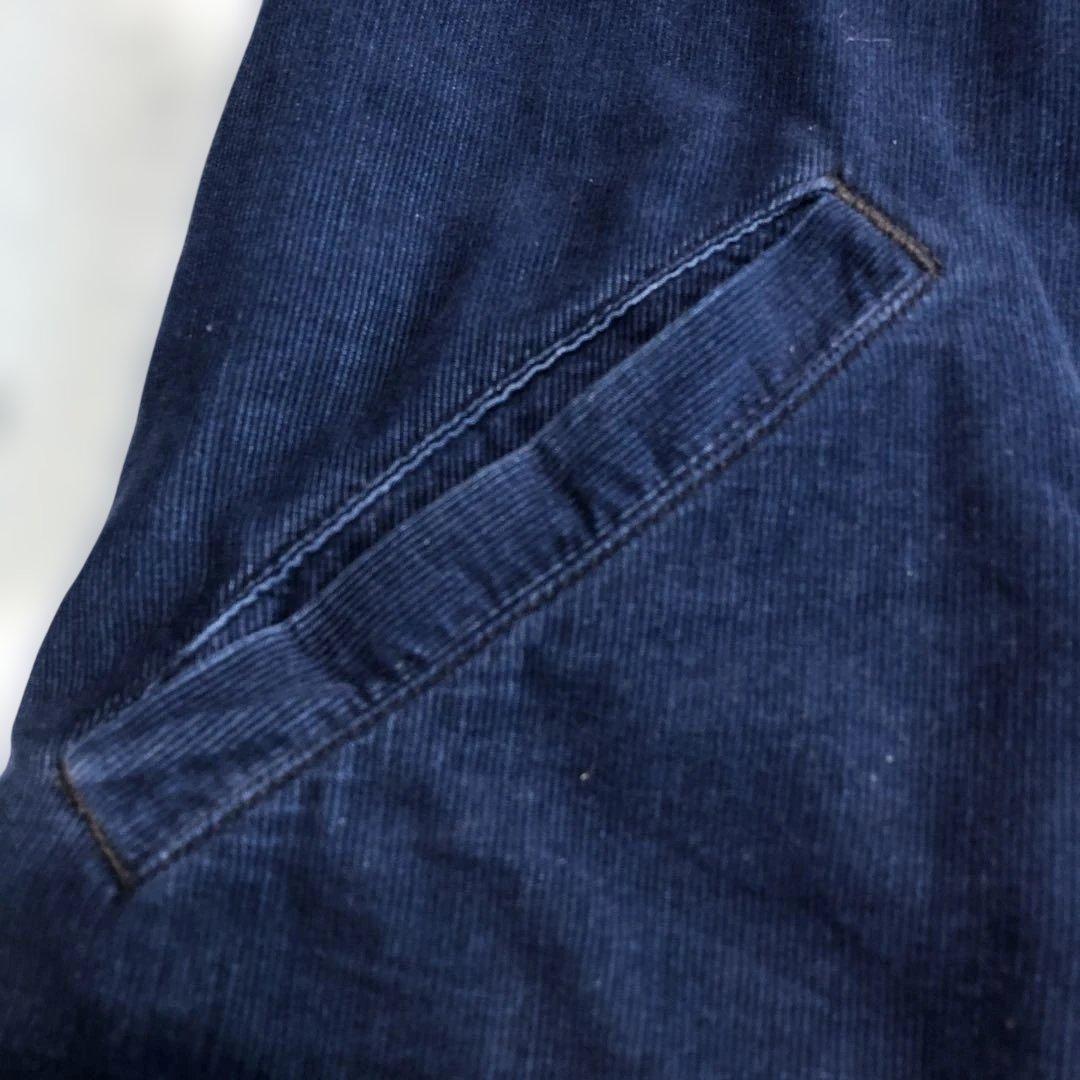 ハリウッドランチマーケットBLUE BLUE インディゴボアジャケットMの