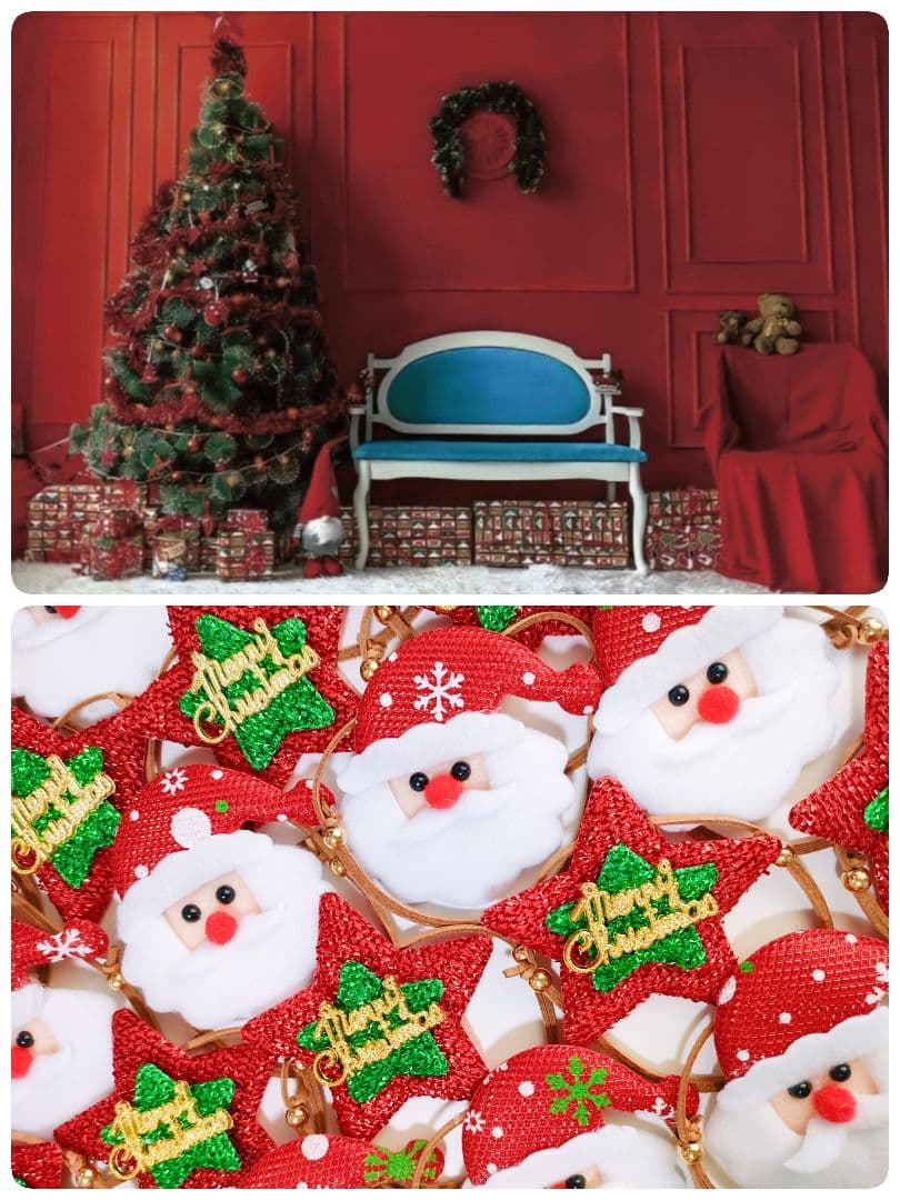 バレンタイン背景布【ハートC】サンプル ペット撮影用 トリミング