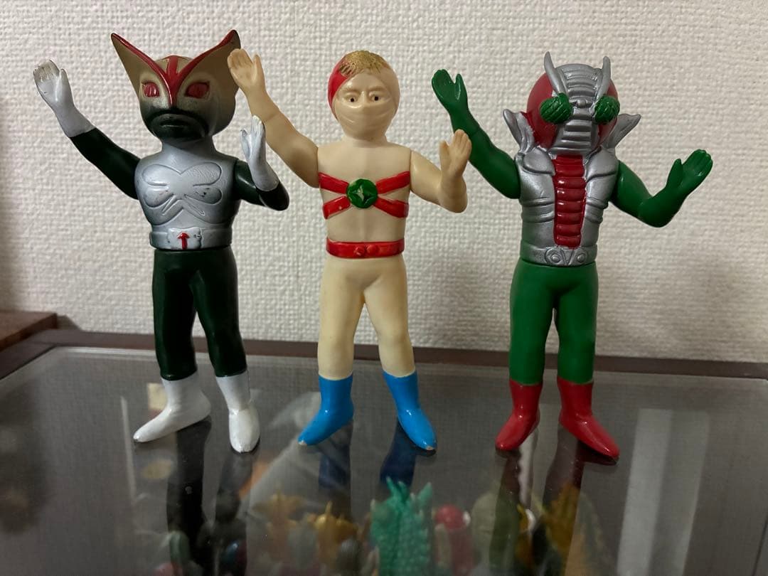 レインボーマン/ 当時物 無版権 パチ ソフビ/盆踊り - メルカリ