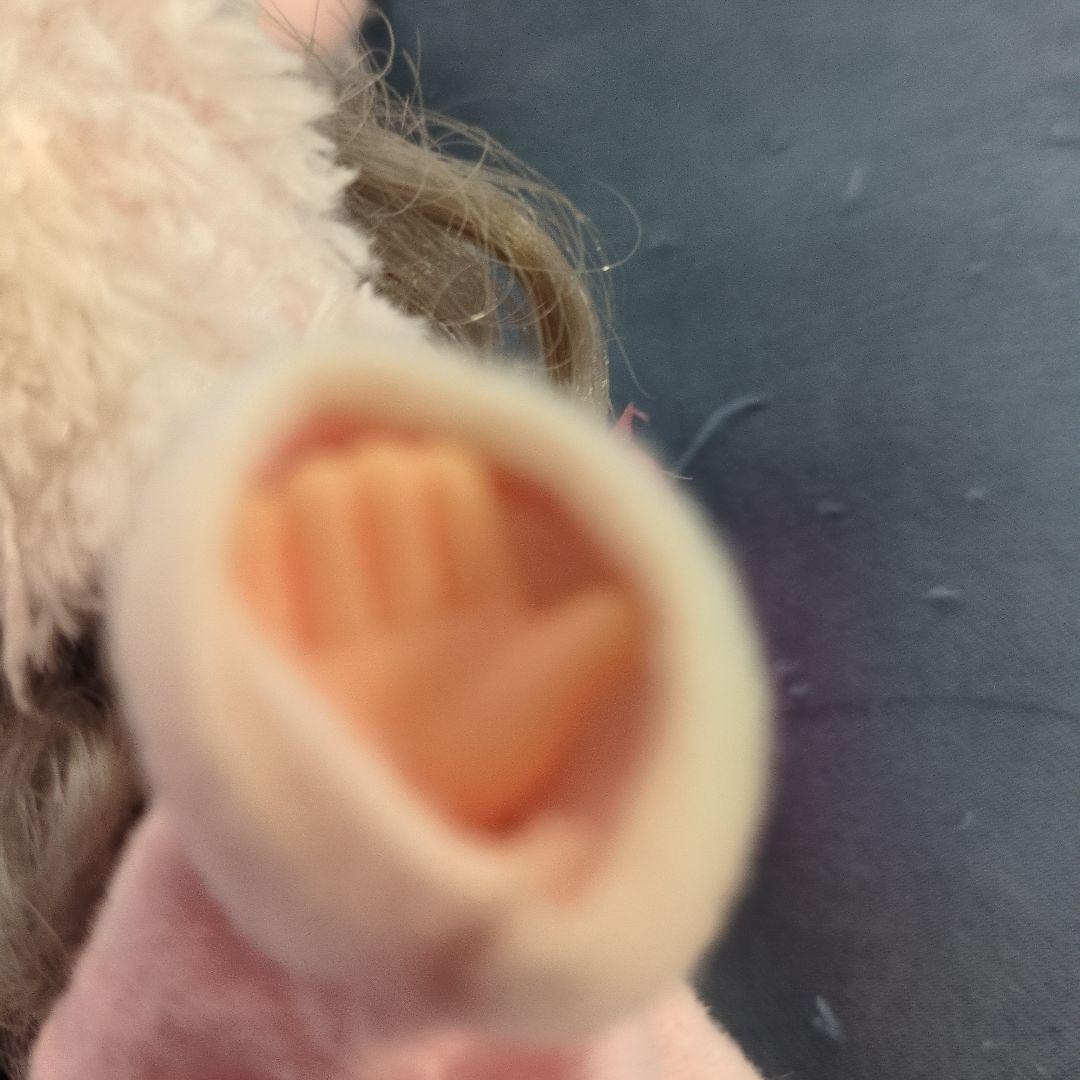 とんがり帽子のメモル 眠り顔のお人形 指しゃぶり人形