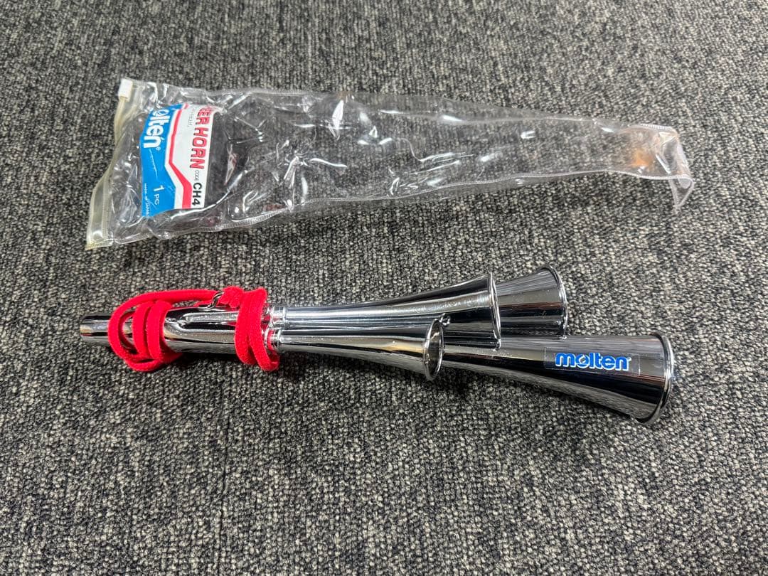 【美品】 Molten モルテン CH4 チアホーン ４連 激レアmolten モルテン チアホーン 4連 応援ラッパ モルテン