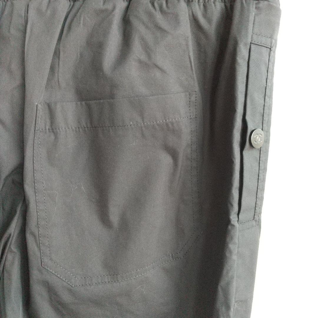 CHANELシャネル 優雅でドレッシーなリボン付サルエル風パンツsize36