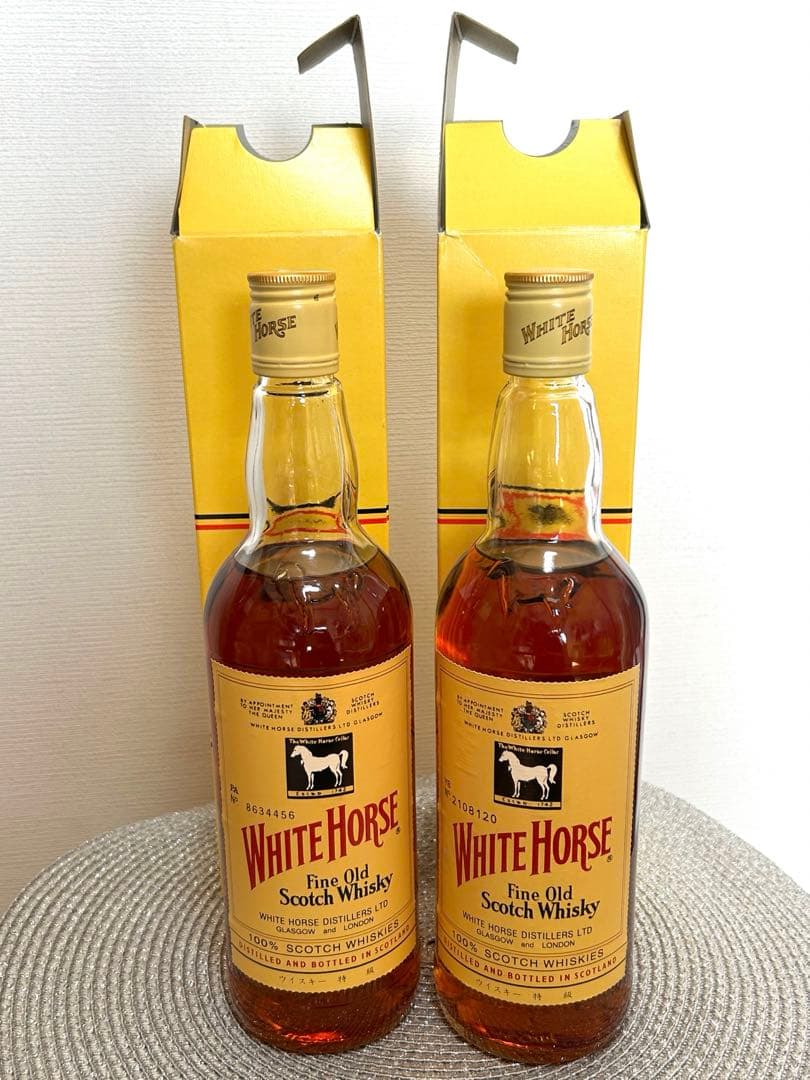 WHITE HORSE スコッチウイスキー 特級 216 古酒 5本♪WHITE HORSE