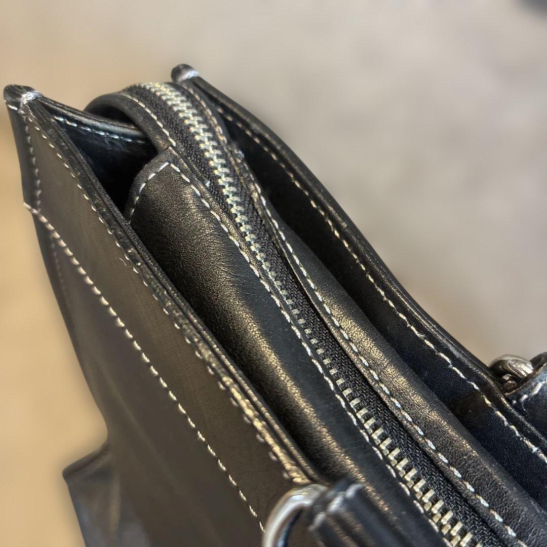 土屋鞄製造所　プロータ　ビジネスブリーフケース　防水レザー　美品