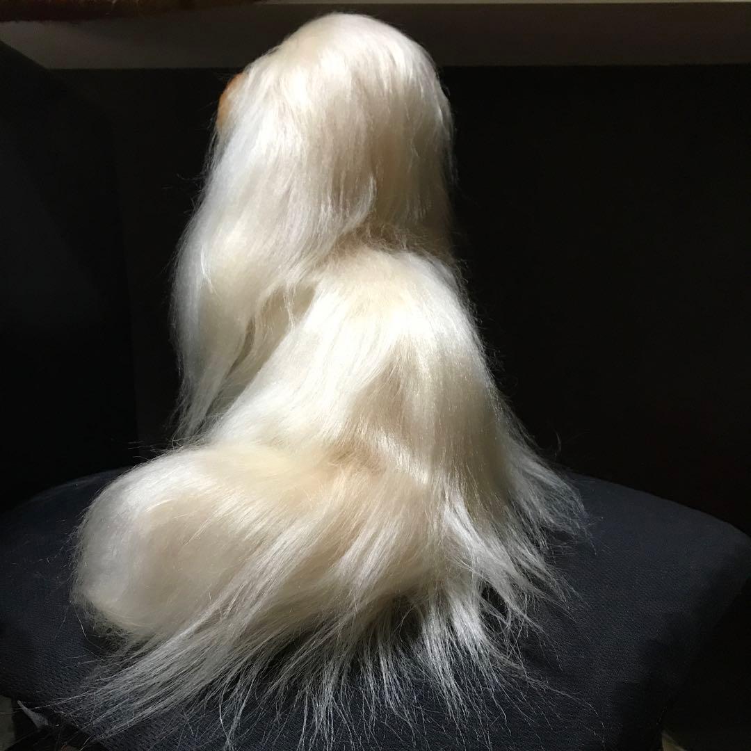 ぬいぐるみ　犬　いぬ　ペキニーズ　エリート　タグ・ブラシ付き　レトロ❣️