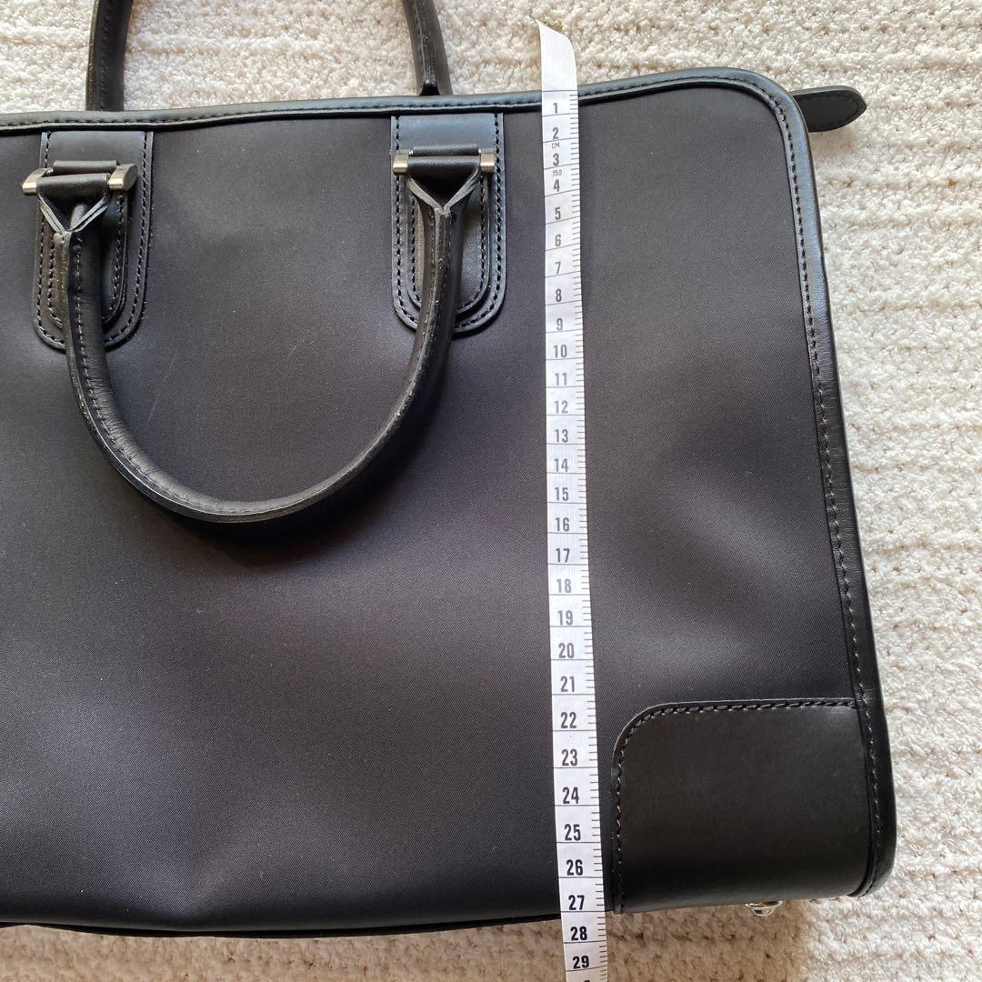 【超美品】ポールスミス　 ブラックビジネスバック