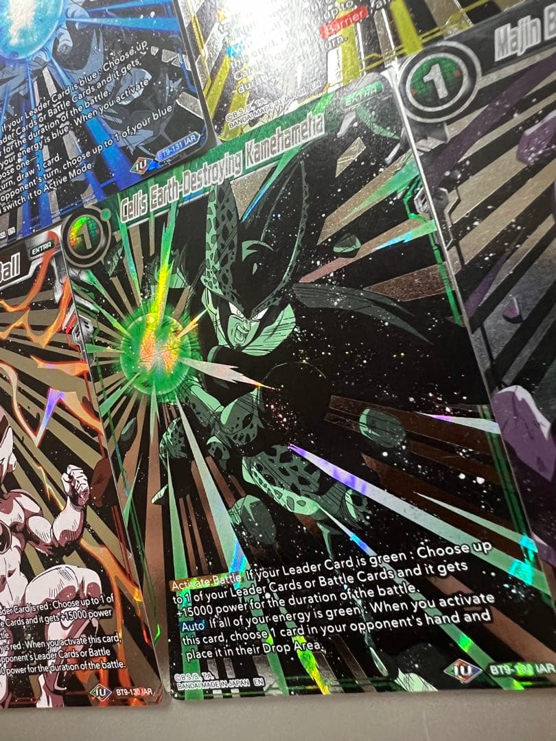 $*$様 ドラゴンボール超カードゲーム　イコニックセット　5枚　孫悟空　セル　ベ