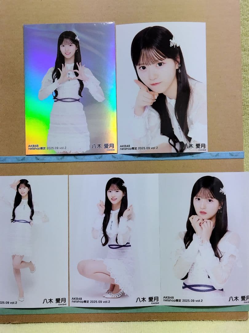 FRUITS ZIPPER/CANDY TUNE 全メンバーサイン色紙