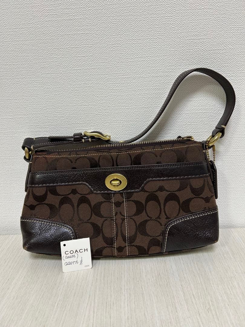 COACH ショルダーバッグ ハンドバッグ　ブラウン COACH（コーチ） ショルダーバッグ - ブラウン レディース : ZOZOTOWN