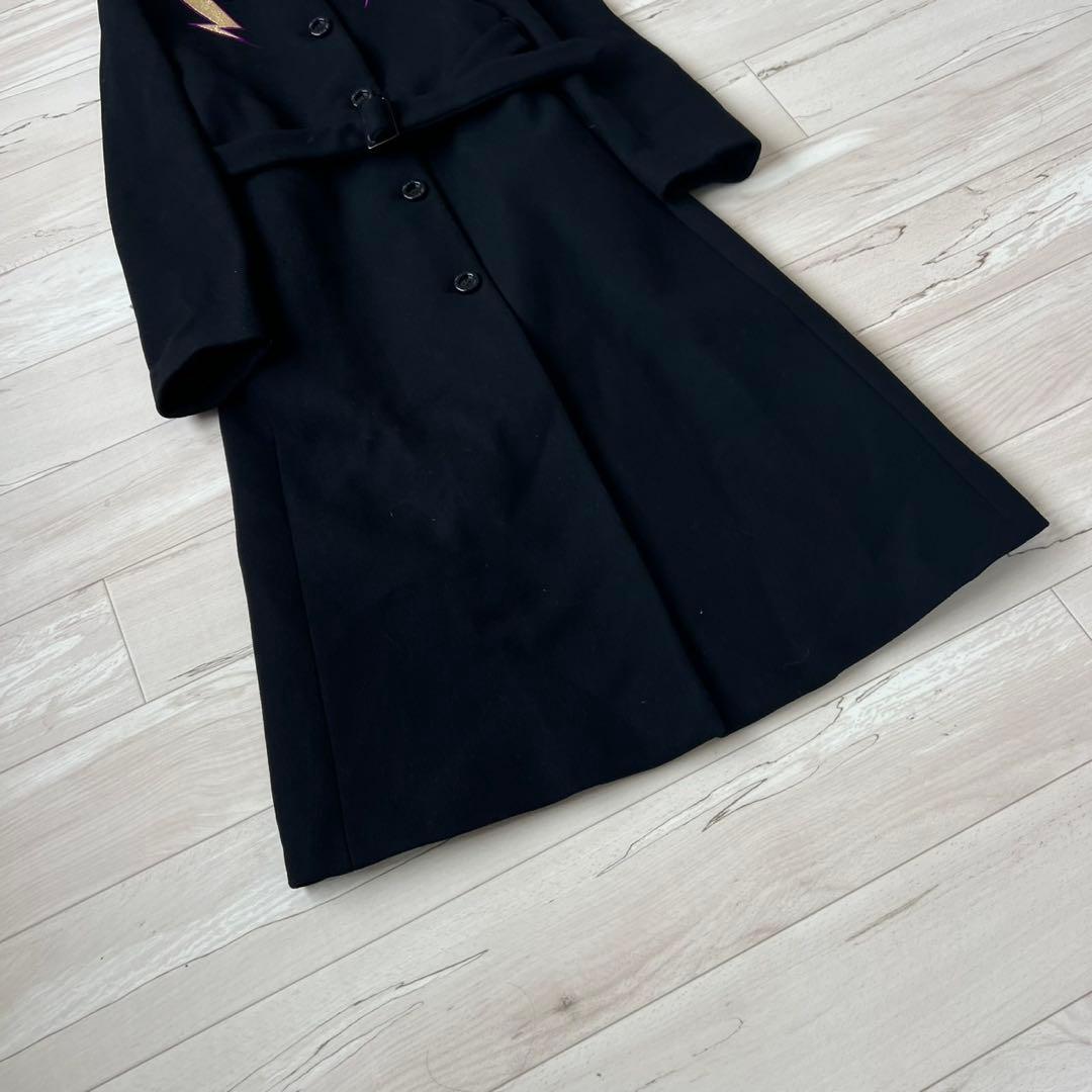 LOVE MOSCHINO ラブモスキーノ ベルテッドコート 着丈116cm