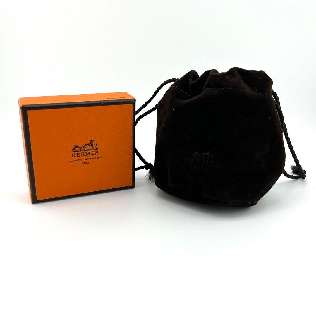 ✨極上美品・箱保存袋付✨　HERMES エルメス　スカーフリング　トリオ