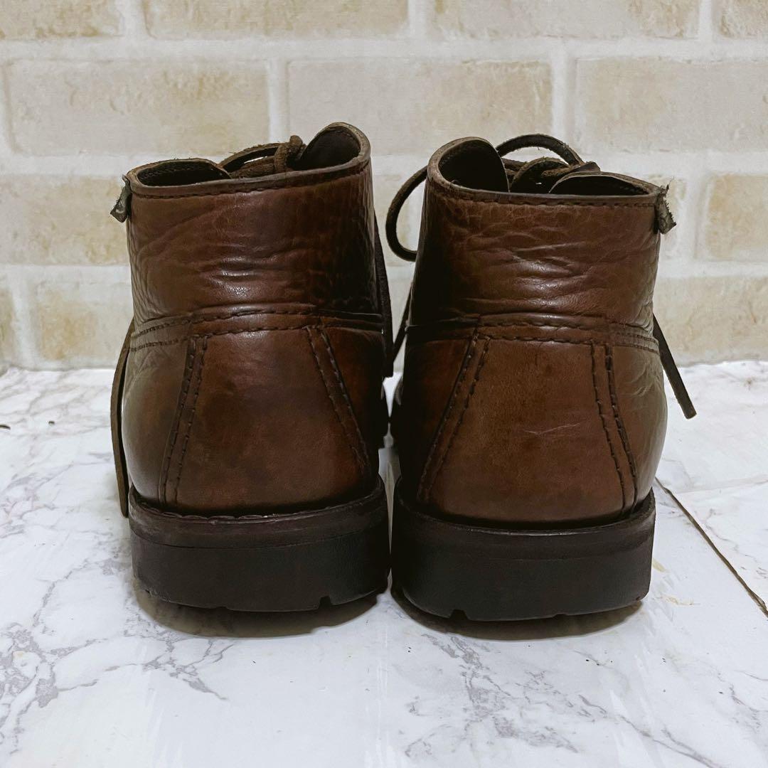 Paraboot ブラウン モカシンブーツ