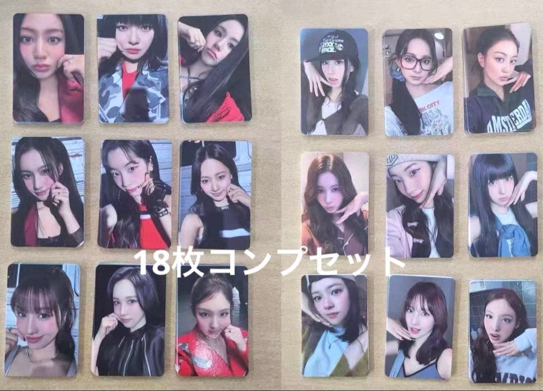 TWICE TEN 10周年 musicplant ラキドロ トレカ18枚セット-正本