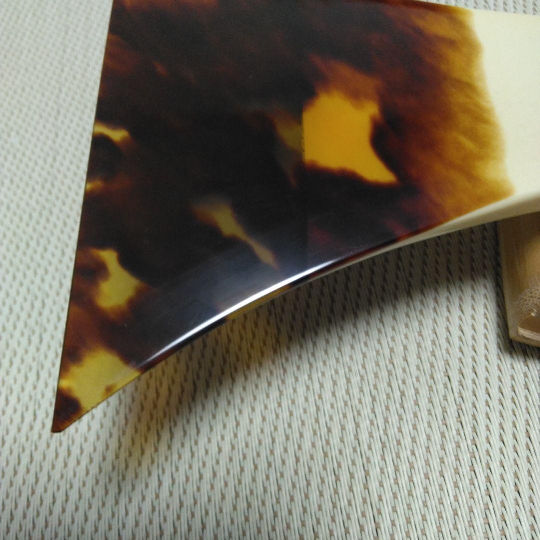 天然水様専用 高山製 本鼈甲 一枚甲三味線バチ