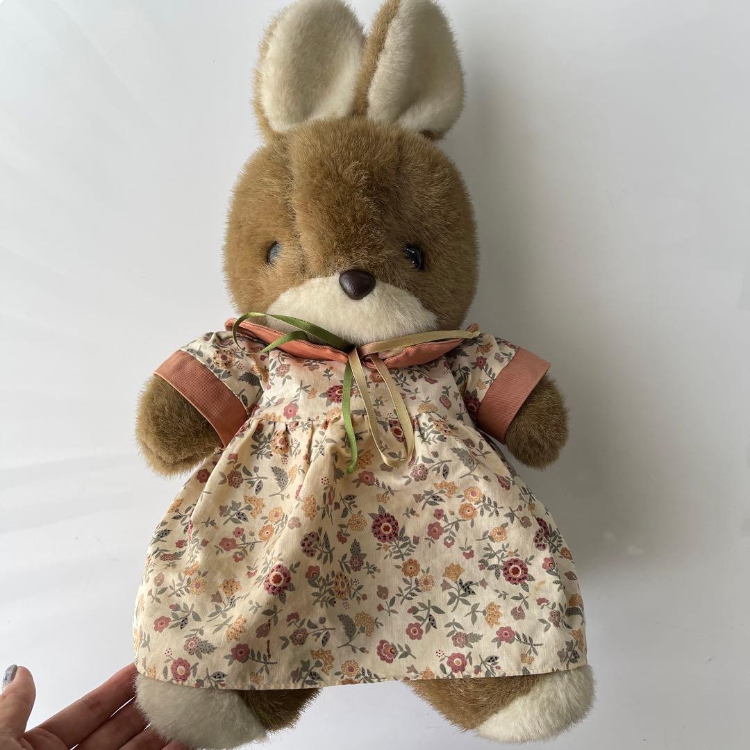 レトロうさぎぬいぐるみレア