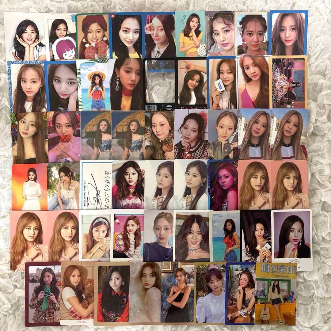 TWICE5初回限定盤ABトレカ36枚クリアトレカ10枚コンプ 〈公式TWICE〉68