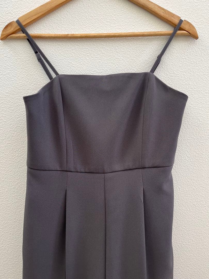 【オケージョン】【結婚式】【パーティ】シースルー チュール&オールインワンドレス