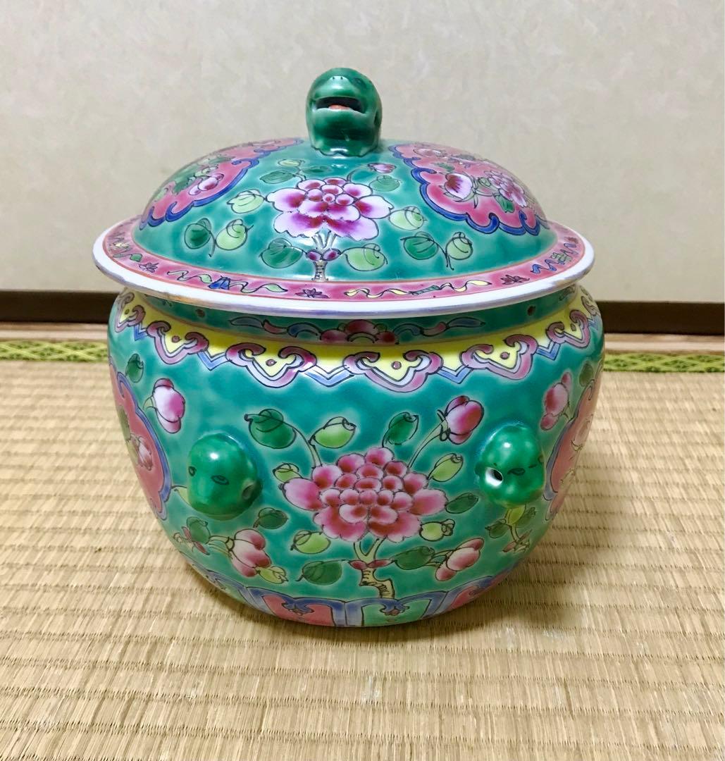 プラナカン カムチェン 小物入れ 茶道具 水指 - 工芸品オンライン 通販