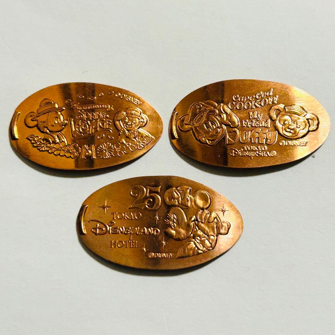 【まとめ売りセット】ディズニー スーベニアメダル(メダリーフ、エンボス)