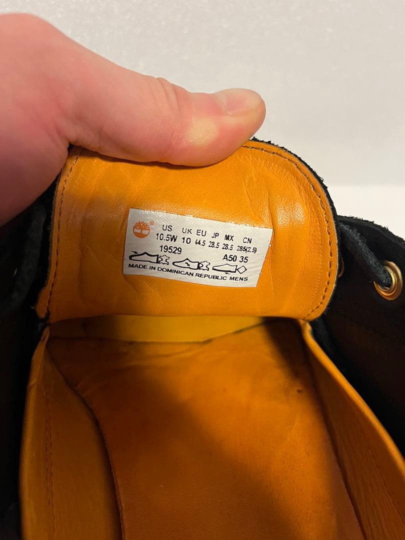 【希少】Timberland 3eye Classic 黒 US10.5W