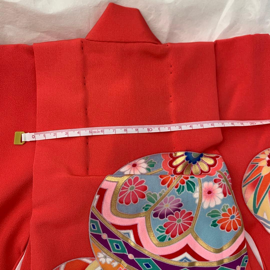 正絹　お仕立て　七五三　3歳　女の子　セット(長襦袢,被布,足袋付き) ピンク