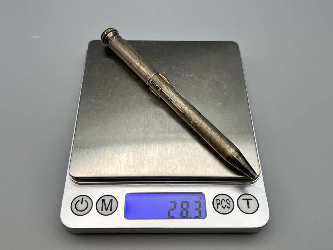 1940年代 NORMA PATENT 銀製 マルチペンシル 4色 重量約28g