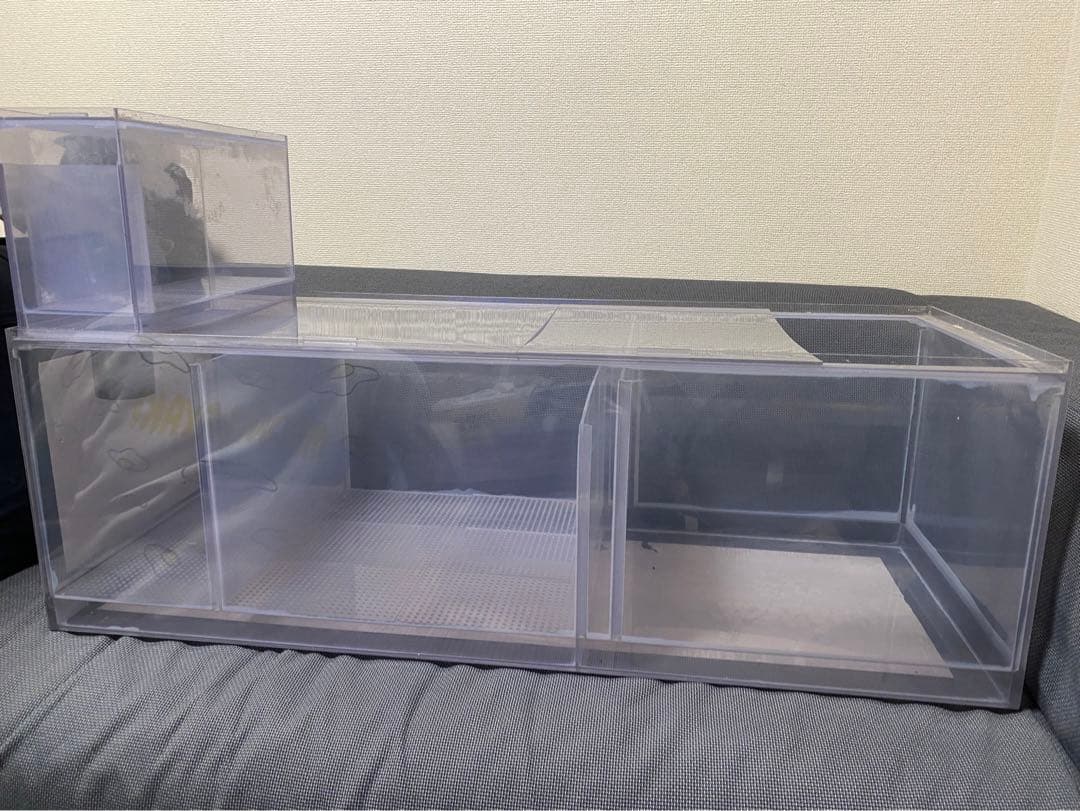 オーバーフロー水槽 90センチアクリル濾過槽