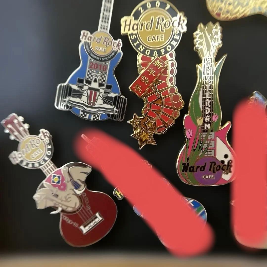 最終値下げ　ハードロックカフェ　ピンズ　13個セット　バラ売り可