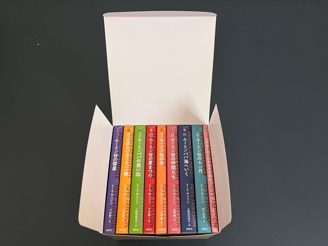 ムーミン全集(箱付き)美品 ムーミン全集[新版]講談社文庫全9巻BOXセット | トーベ・ヤンソン