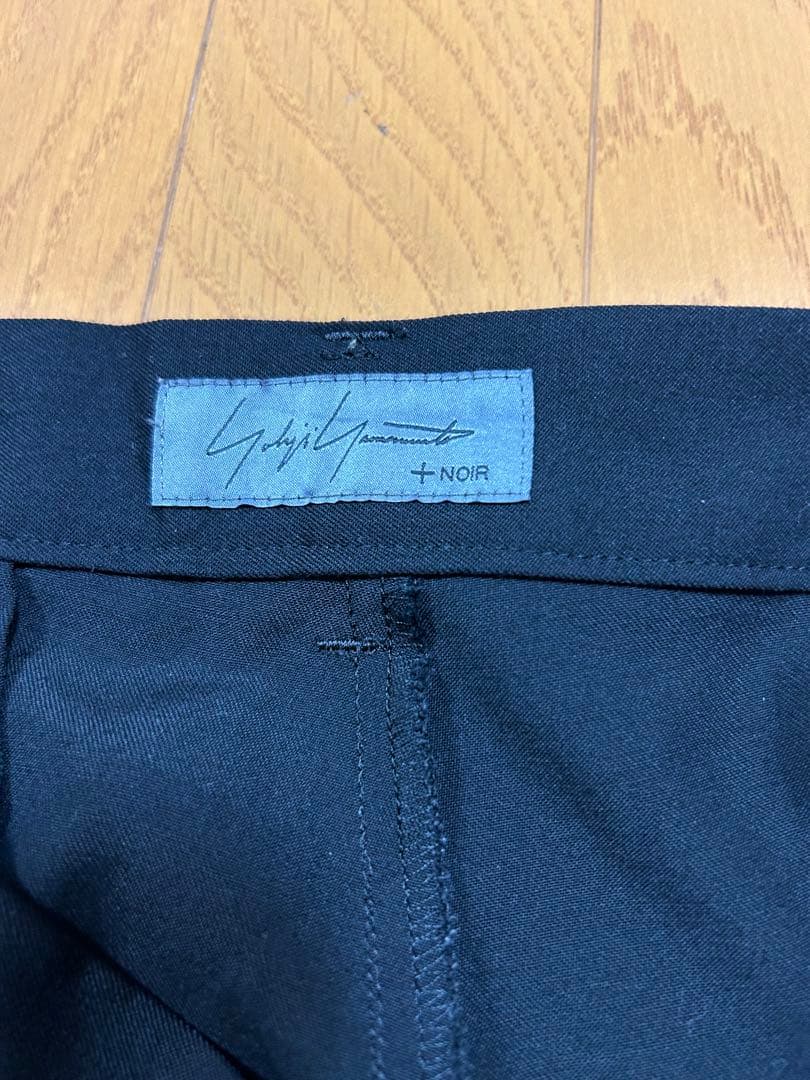 ヨウジヤマモトプリュスノアール　ラップデザインパンツ