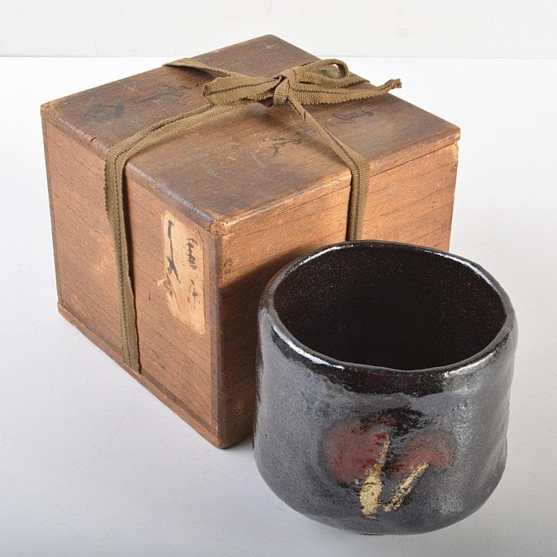 現品発送 鼈甲アンティーク小物入れハート柄 【3685992964】