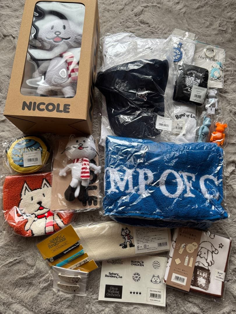 新品 BUMP グッズ 新品BUMP OF CHICKEN バンプ グッズまとめ売り