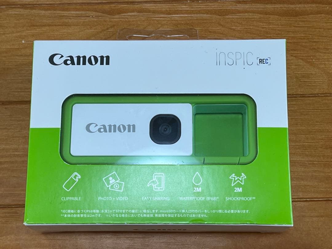 iNSPiC REC FV-100-GN グリーン Canon カメラ iNSPiC REC GREEN
