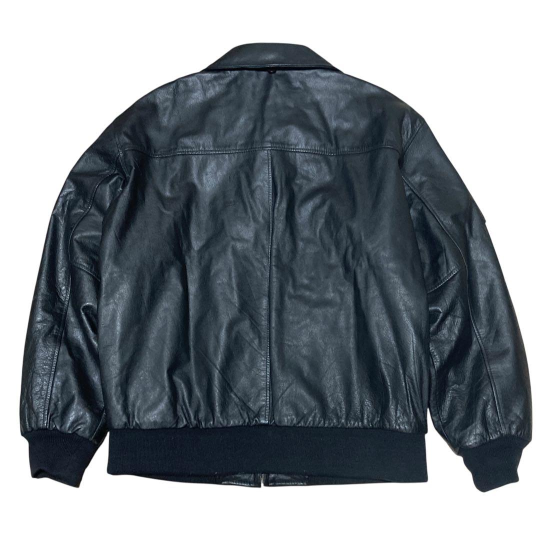 Y2K Leather Jackets Vintage cow Leather Bomber Jacket y2k