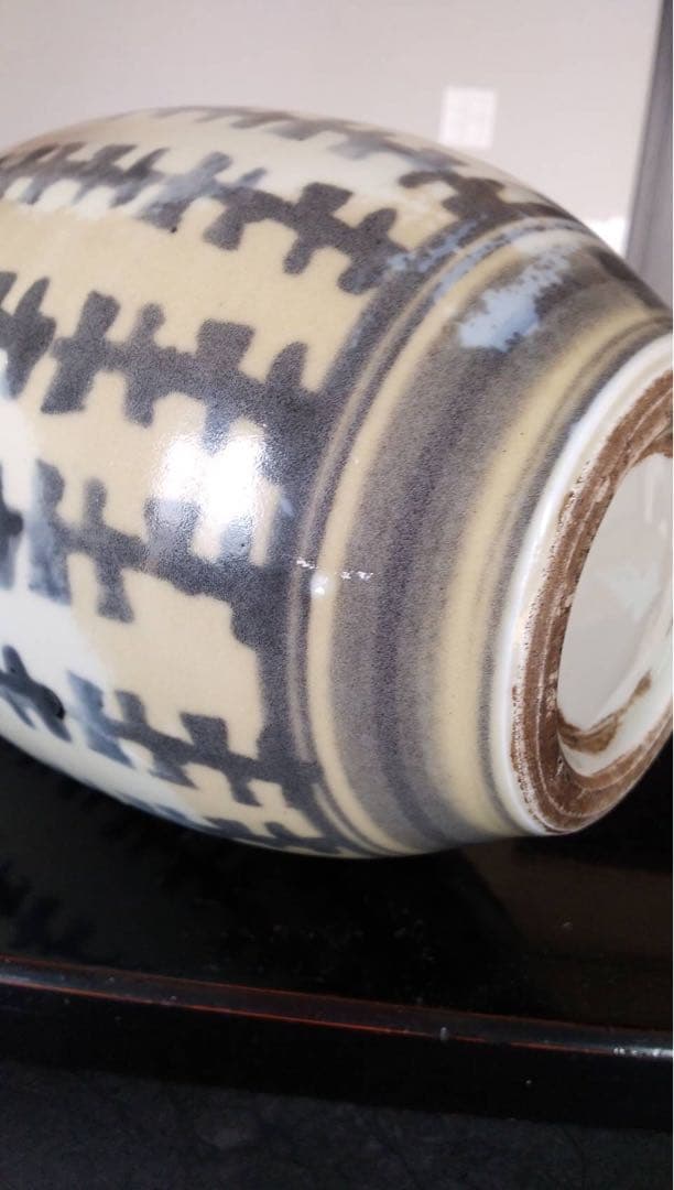 古伊万里　古美術　染付　算木手　古道具　花器　アンティーク