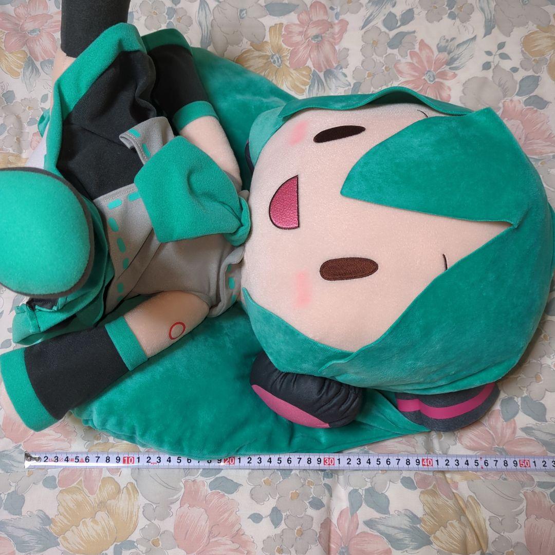 初音ミク ふわぷち どでかジャンボぬいぐるみ 開封済み商品